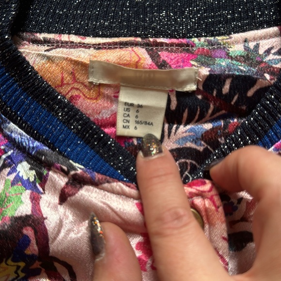 Hem silky vintage Japanese style jacket - Picture 2 of 5